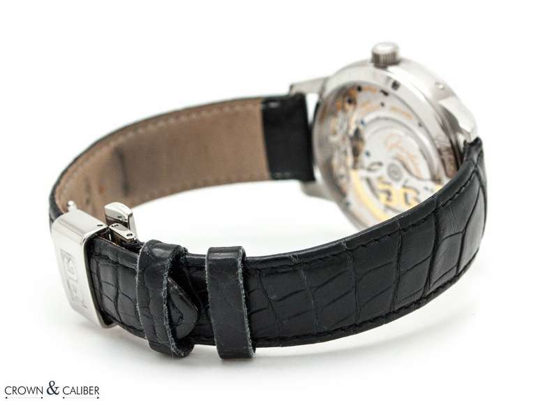 Glashutte Original Stainless Steel PanoMaticLunar Wristwatch 4