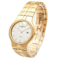 Vacheron Constantin Yellow Gold Phidias Automatic Wristwatch with Bracelet