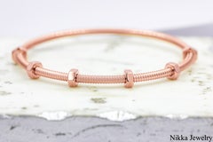 Cartier Écrou de Cartier 18 Karat Rose Gold Size 20 Bracelet Full Set Mint