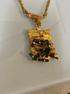 Obra de arte Bjorn Weckstrom muro en flor 18k