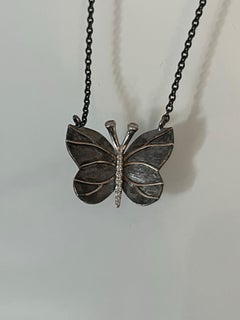 Ole Lynggaard Diamond butterfly necklace