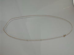 Ole Lynggaard gold chain anchor 40 60cm long