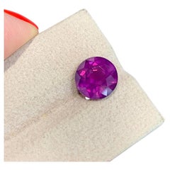 Pink‑lilac faceted sapphire, 4.61 ct