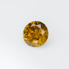 0.71 ct, Faceted Russian demantoid topazolite garnet