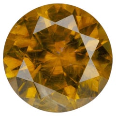 0.71 ct, Faceted Russian demantoid topazolite garnet