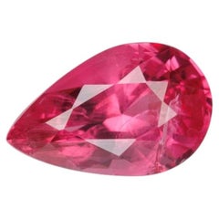 3 CT, spinelle Mahenge rose vif, taille poire