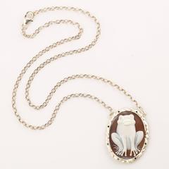 Amedeo La Rana Cameo Necklace