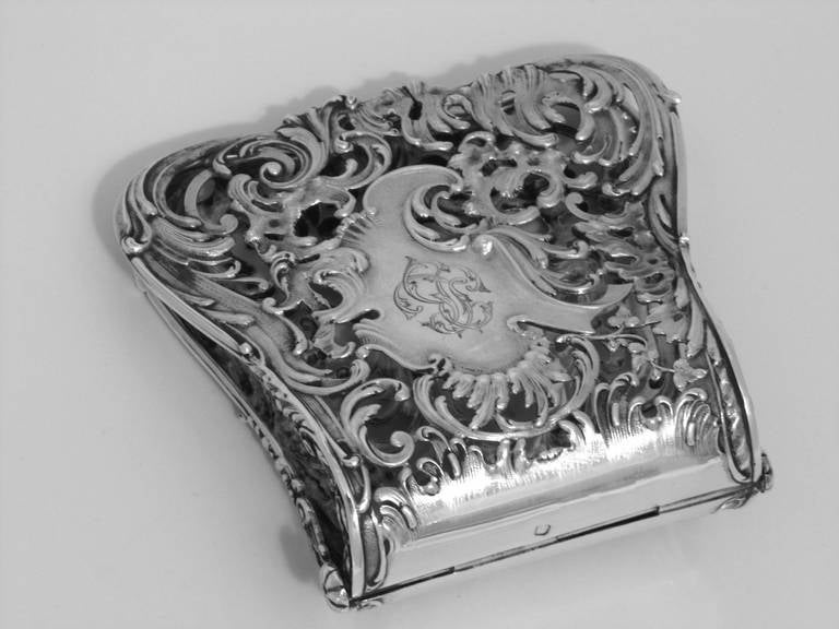 Debain Fabulous French All Sterling Silver Asparagus/Sandwiches Grip Rococo 3