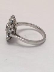 Sensational Art Deco Gold Flower Motif Ring