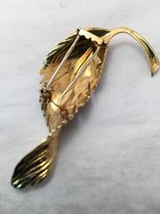 Van Cleef & Arpels Gold Leaf Brooch
