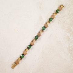 Tourmaline Gold Bracelet