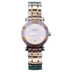 Tiffany & Co. Atlas Automatic 30mm Steel 18k Gold Two-Tone Watch Heart Date