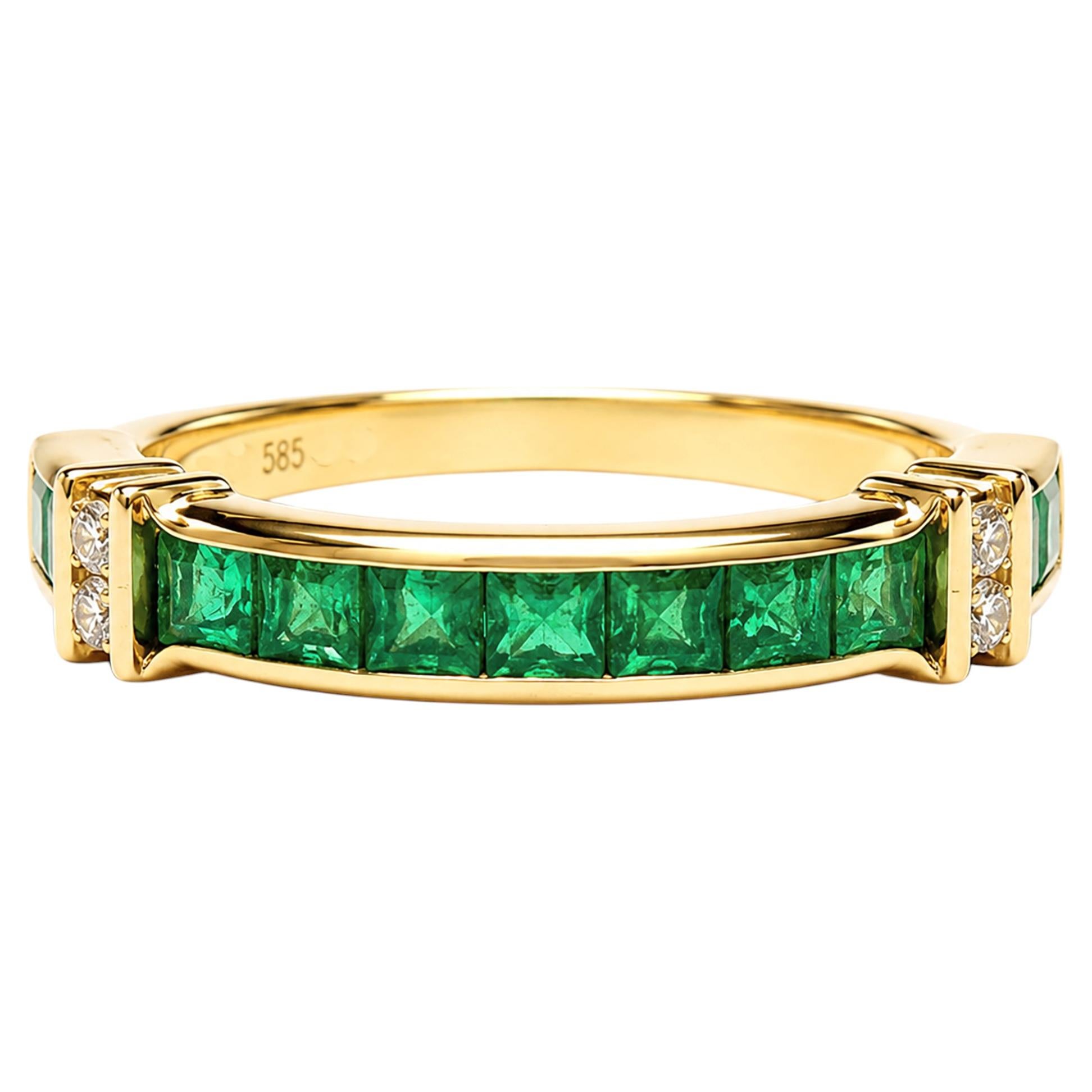 What is an asscher cut emerald?