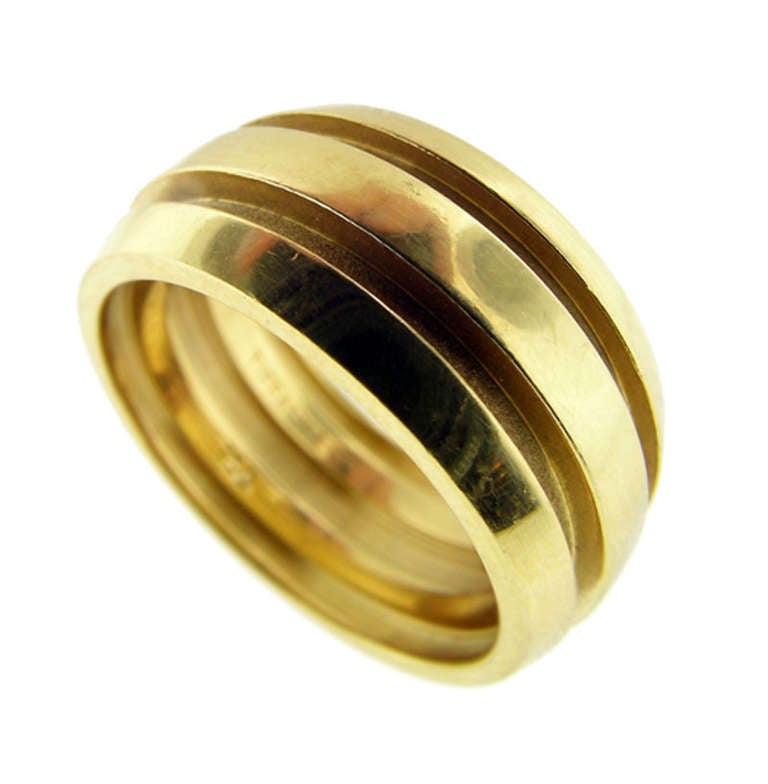 Tiffany Atlas Gold Band