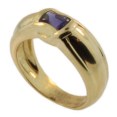 Chaumet Paris Sapphire Gold Ring