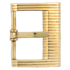 Tiffany & Co. Gold Belt Buckle