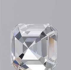 1.01ct Asscher Cut Diamond- VVS2 Clarity, H colour GIA Certified