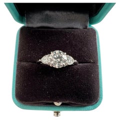 Tiffany & Co. GIA Certified 1.48 Carat Round Brilliant Diamond Ring