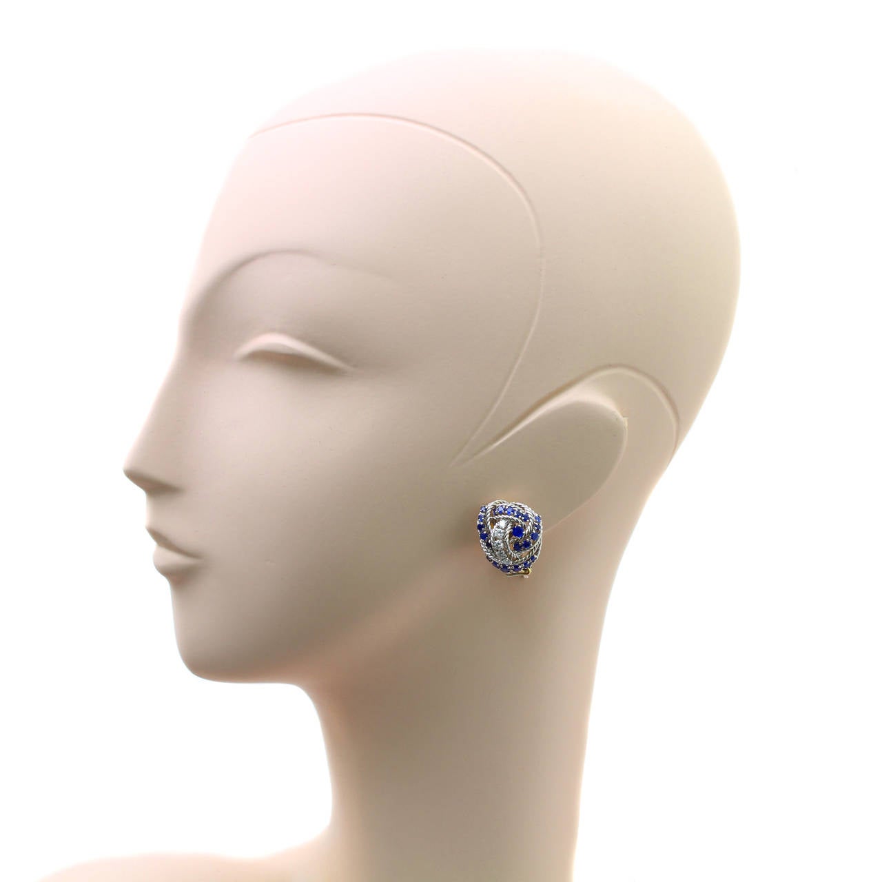Women's Tiffany & Co. Sapphire Diamond Earrings