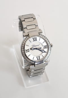 Chopard Imperiale 36 mm in acciaio inossidabile con lunetta di diamanti 388532-3004, completo di tutti gli accessori, 2011