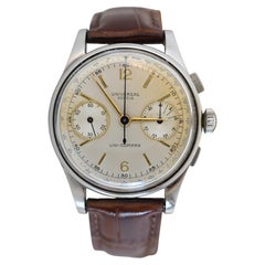 Uni-Compax Steel Chronograph Ref. 22551, 36 mm, Cal 287 Column-Wheel, circa 1945