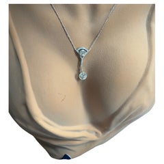 Van Cleef & Arpels c. 1920 Art Deco Onyx & Platinum Diamond Négligé circa 5cts