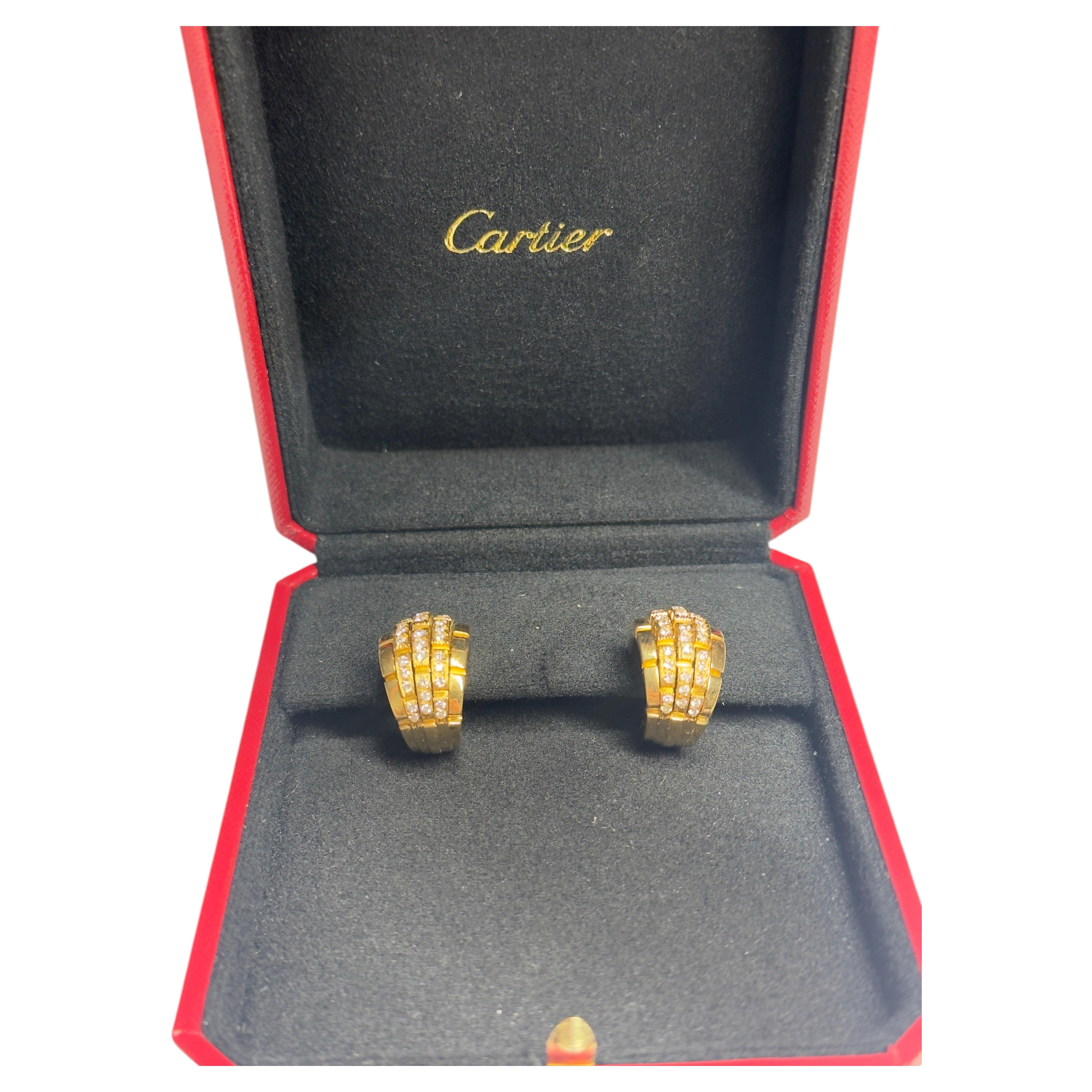 How do I wear Cartier earrings?