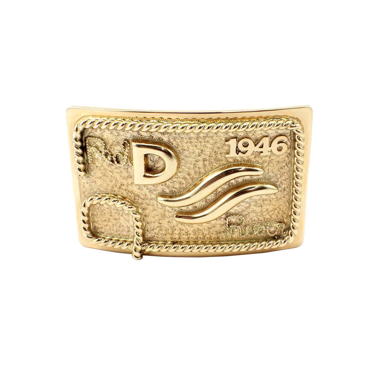 Edward H. Bohlin Set of 3 Red River D 1946 Belt Buckles In Excellent Condition For Sale In Scottsdale, AZ