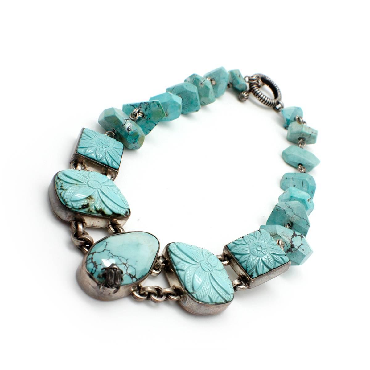 stephen dweck turquoise necklace
