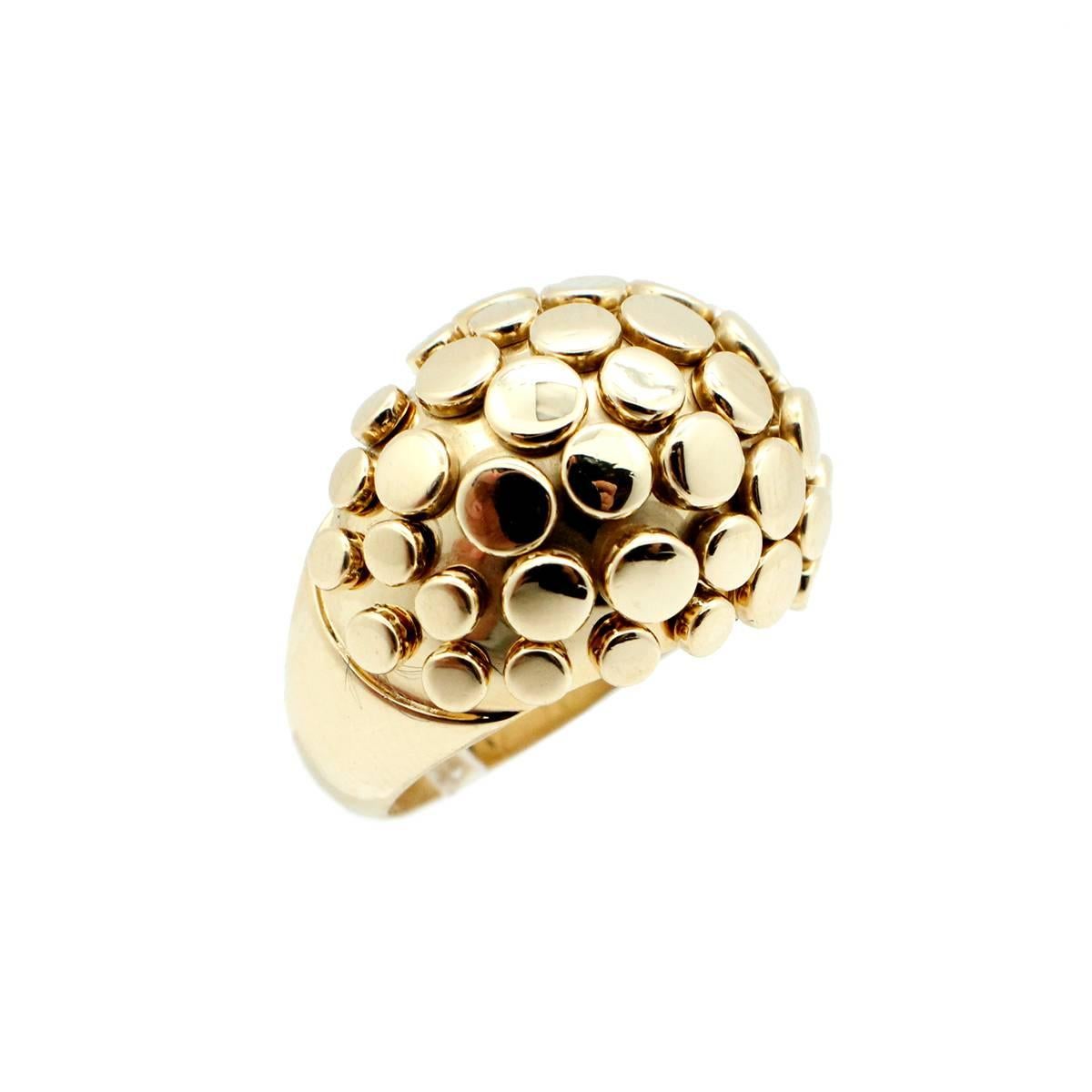 Women's John Hardy Cinta Fun Sophisticated Chic Gold Dancing Dots Ring For Sale