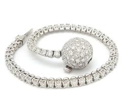 Stefan Hafner 11.93 Carats Diamonds Gold Collar Necklace Bracelet
