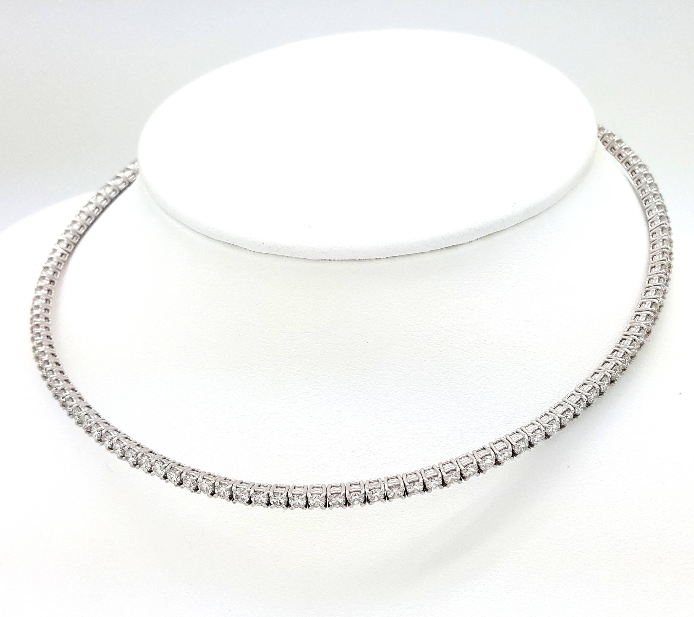 Stefan Hafner 11.93 Carats Diamonds Gold Collar Necklace Bracelet For Sale 2