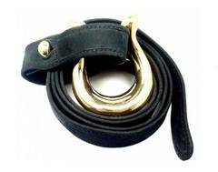 New in Box Elsa Peretti for Tiffany & Co. 18kt Rare Gold Horseshoe Buckle & Belt