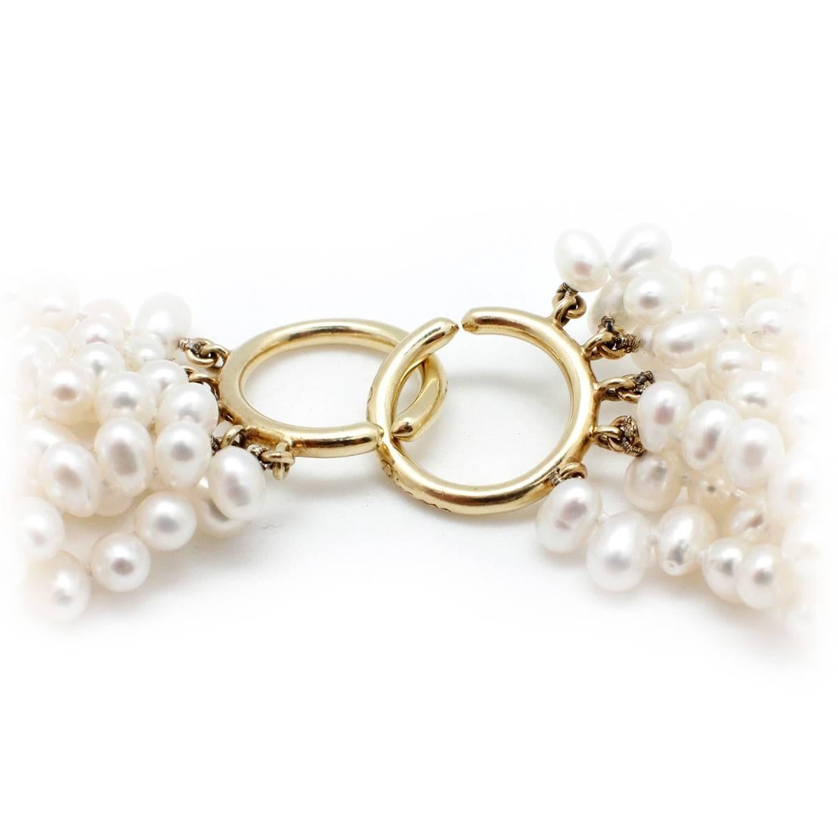 Women's Paloma Picasso & Tiffany & Co. Adjustable Length Torsade Pearl Necklace