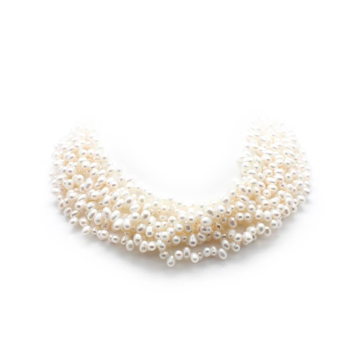 Paloma Picasso & Tiffany & Co. Adjustable Length Torsade Pearl Necklace 1