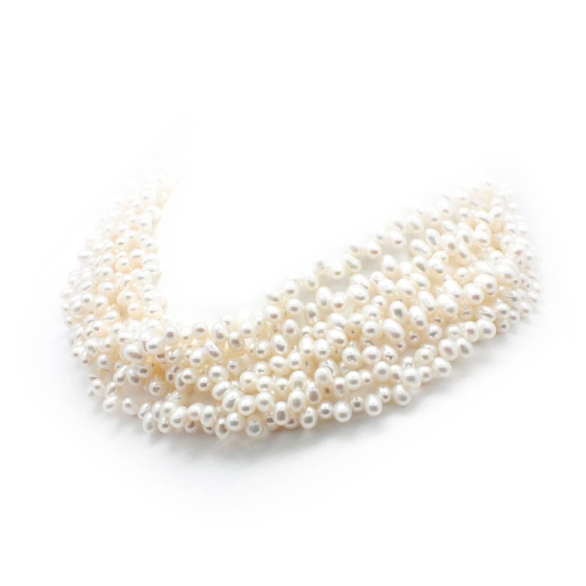 Paloma Picasso & Tiffany & Co. Adjustable Length Torsade Pearl Necklace 2