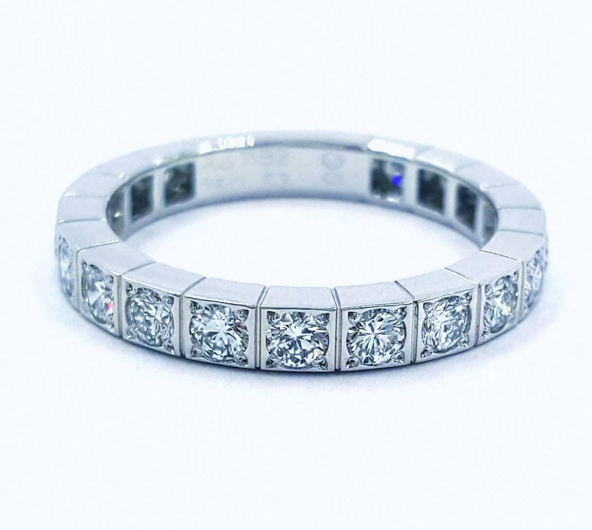 cartier lanieres diamond ring
