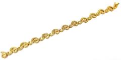 Sonia B Sonia Bitton 6 Carats Of Diamonds Beautifully Set in Gold Bracelet