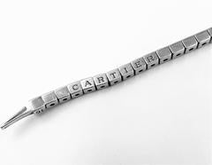 Cartier Popular Lanieres Collection Gold Twin Ladies Tennis Bracelet