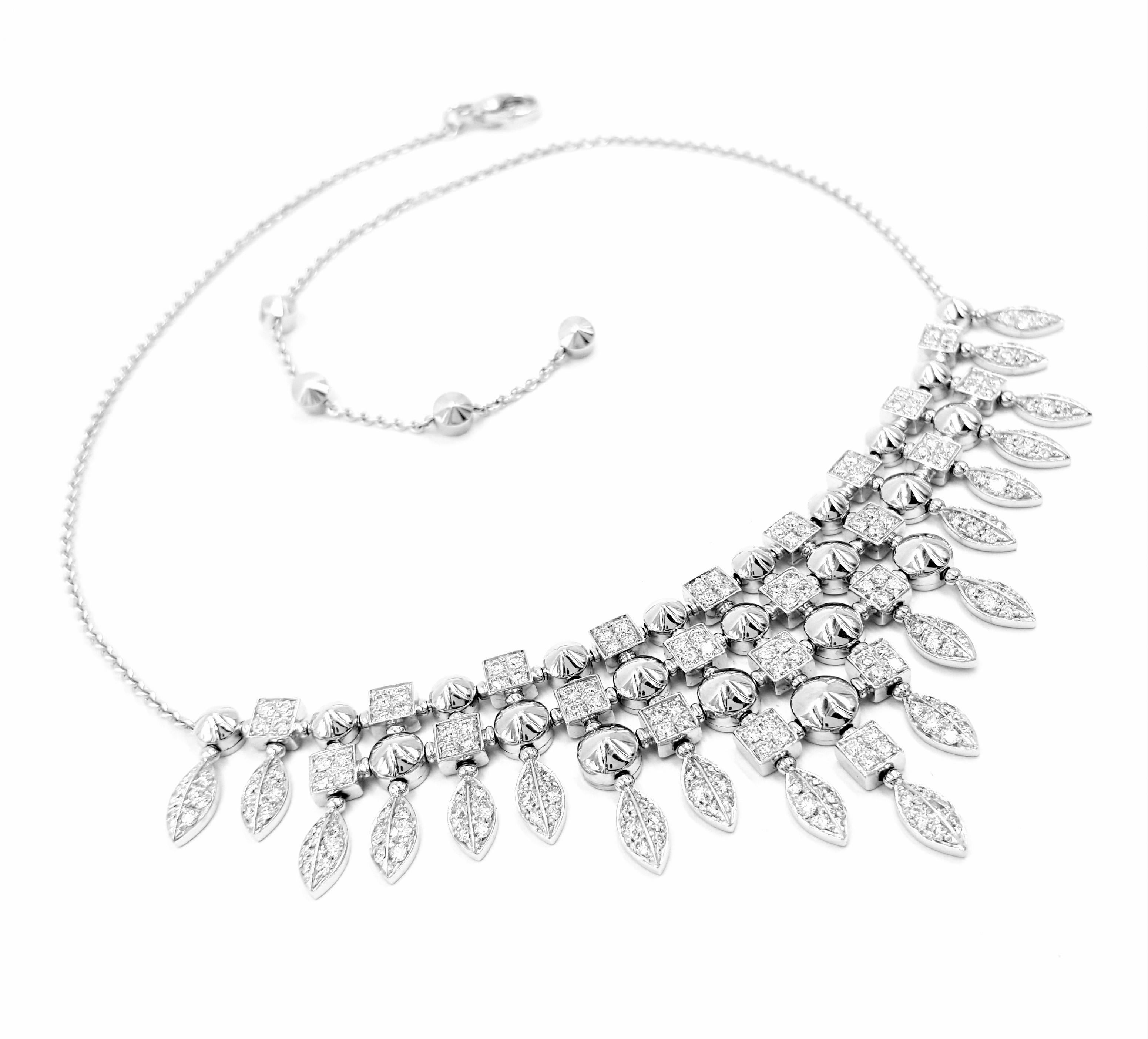Bvlgari Lucea Collection 10.50 Carats in Diamonds 18kt Gold Choker Necklace For Sale 1