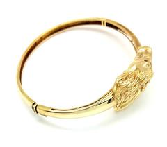 Diamond Gold Wild Horse Bracelet