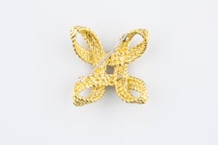Tiffany & Co. d'epoca. Spilla in oro giallo 18 carati, Italia