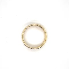 Tiffany & Co. Elsa Peretti 18k Yellow Gold Three Row Wave Band Ring Size 5.25