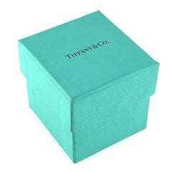 Tiffany & Co. Platinum Band "Forever" Ring 2.5 mm Wide Size 7.5 w/ Box and Case
