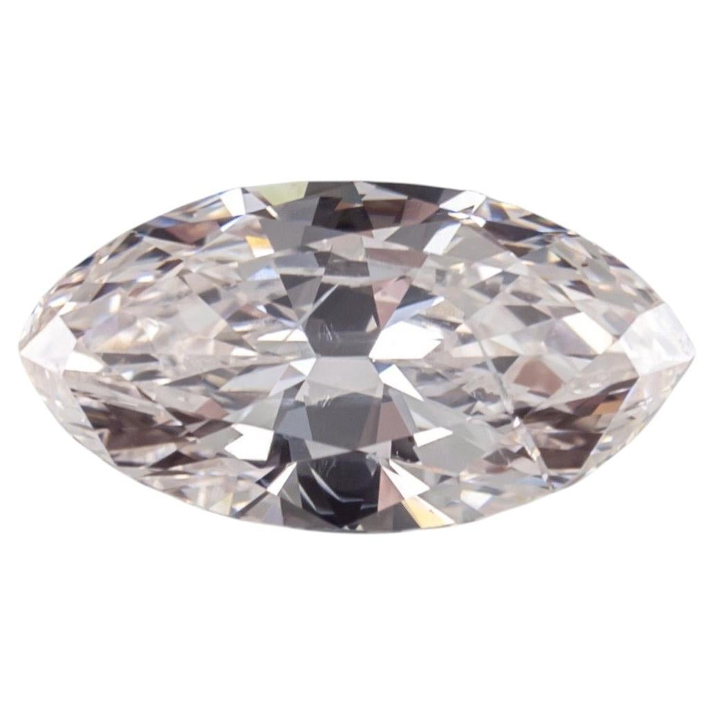 2.65 Carat Loose Natural Pink / I1 Marquise Brilliant Cut Diamond GIA Certified