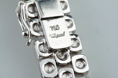 Chopard Happy Diamond 18K White Gold Heart Necklace Original Box Included