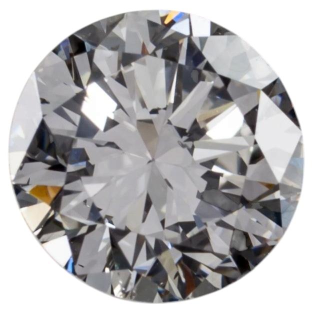 1.61 Carat Loose G / SI1 Round Brilliant Cut Diamond GIA Certified For Sale