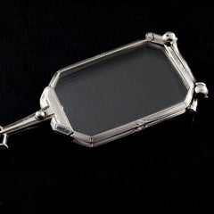 Cartier Vintage Art Deco 1920s Lorgnettes/Opera Glasses in Platinum w/ Diamonds
