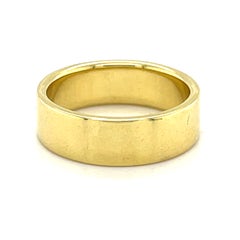 Ippolita 18k Yellow Gold Band Ring with "LOVE" in Melee Diamonds Size 7