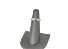 Bague en platine sertie d'un diamant certifié Tiffany & Co « Étoile » G/VS1 de 0,37 carat, taille 4,5